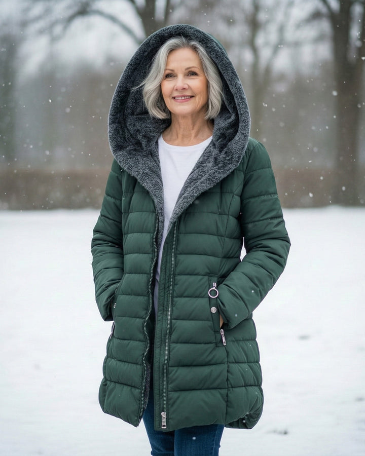 Alice | Fleeceforet Pufferjakke