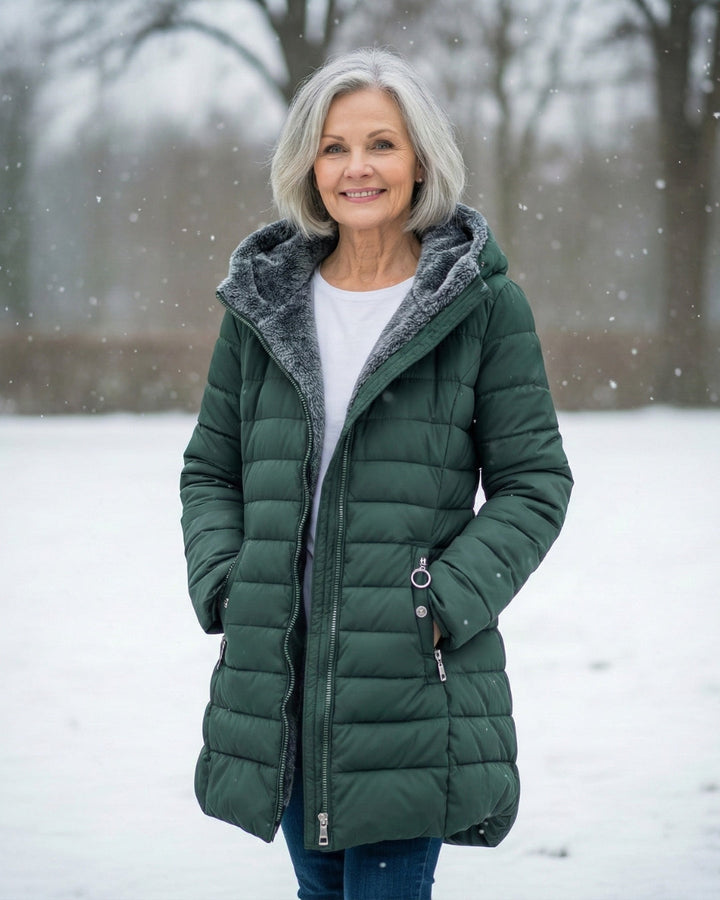 Alice | Fleeceforet Pufferjakke