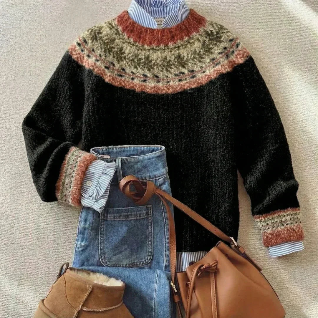 Samantha | Chic Vintage Strikkegenser
