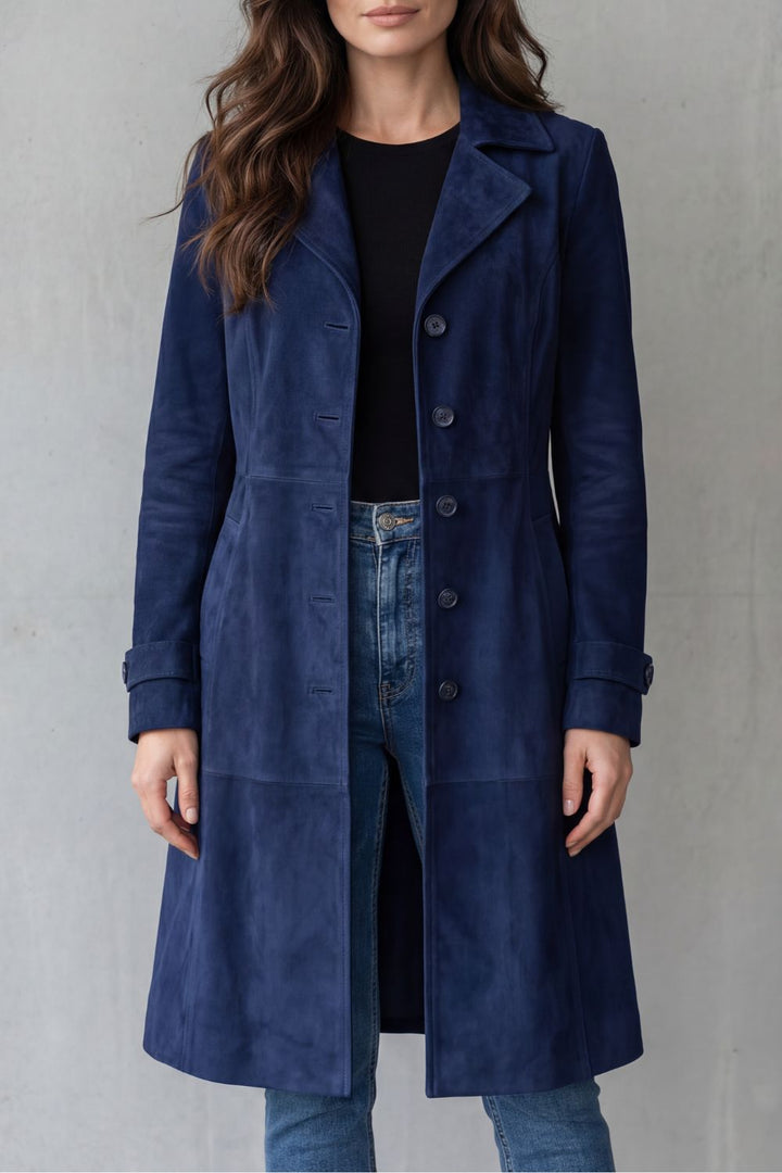 Disa | Vintage mockaskinn finish – Lang kåpe