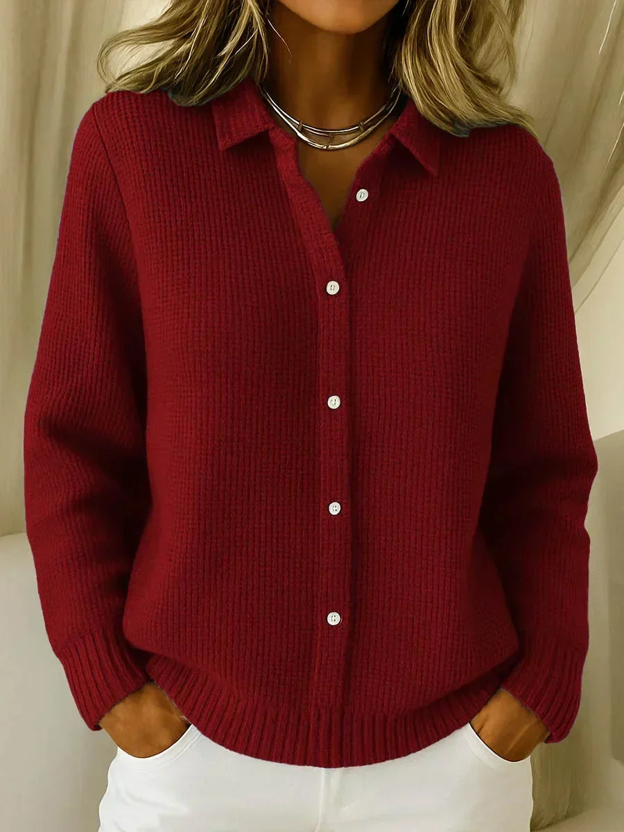 Katrina | Elegant Strikket Bluse