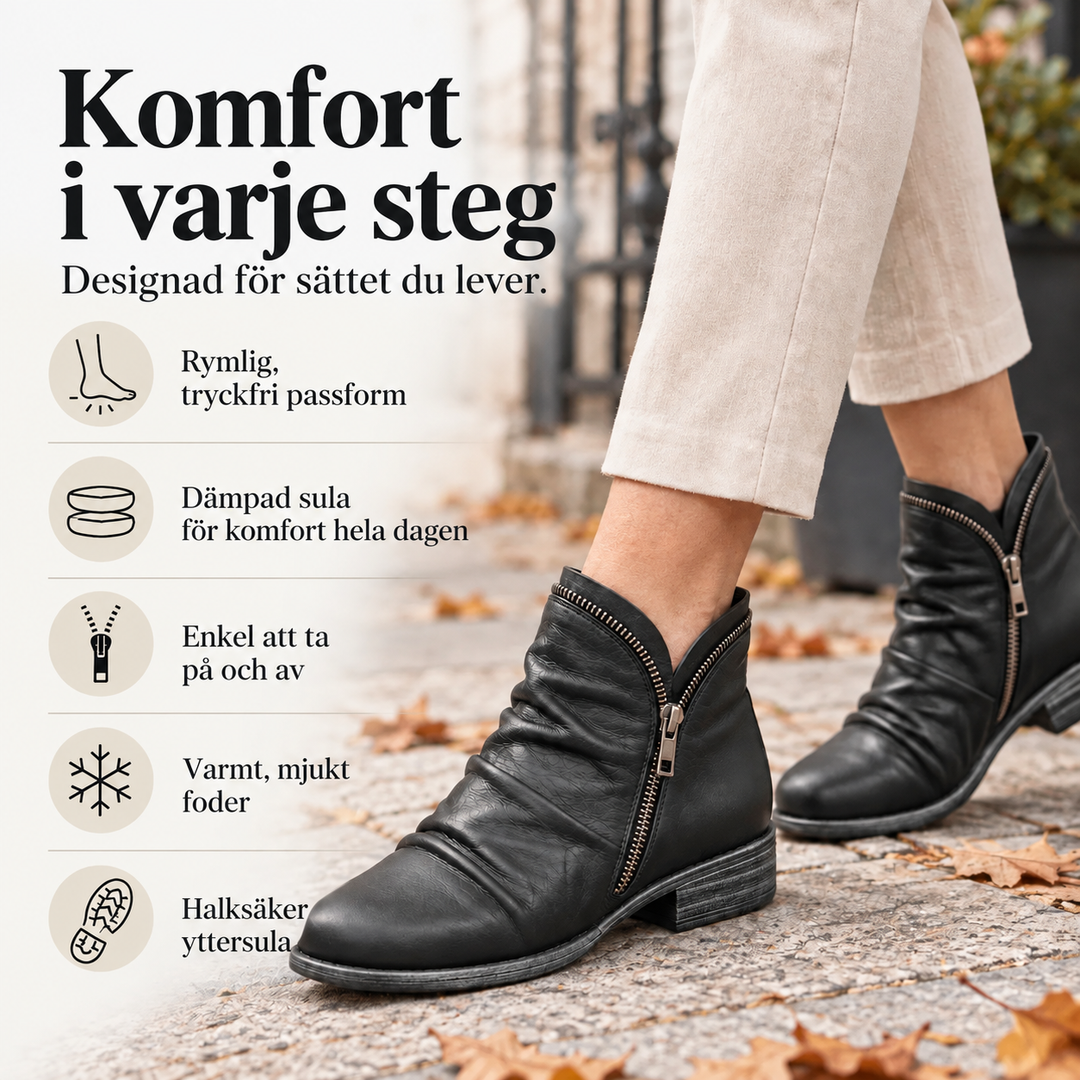 Moria | Komfortable Ankelstøvler