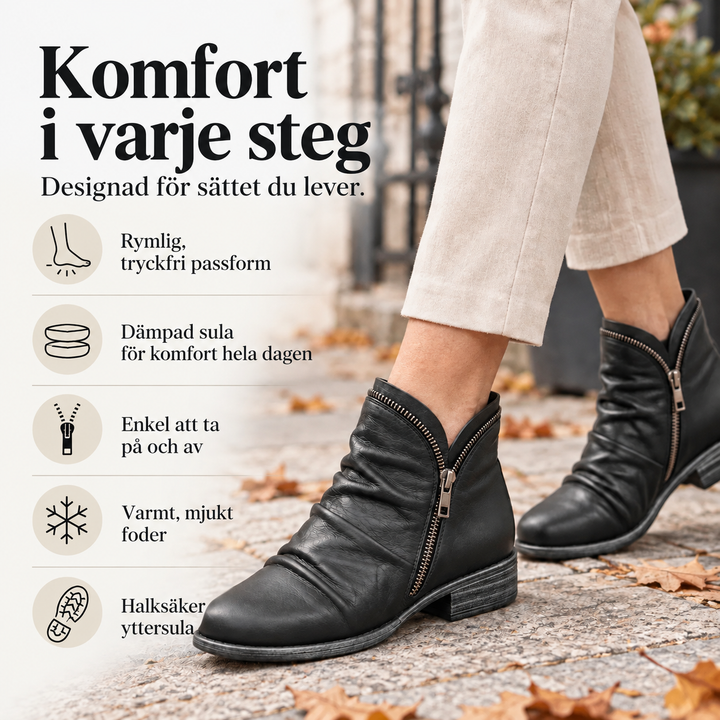 Moria | Komfortable Ankelstøvler