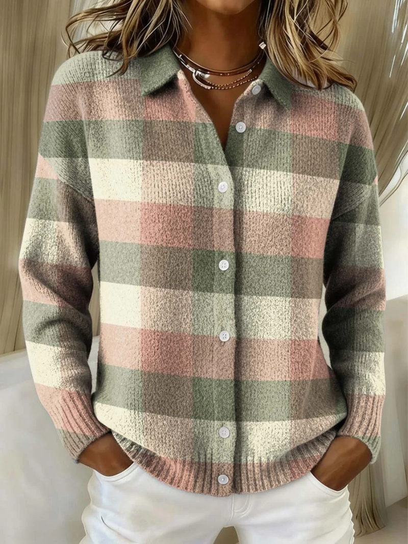 Grace | Elegant Strikket Bluse