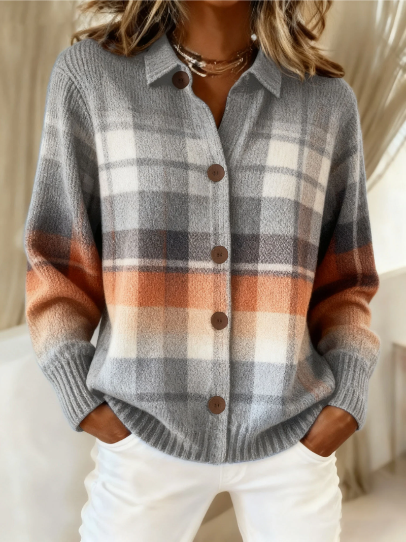Marlene | Elegant Strikket Bluse
