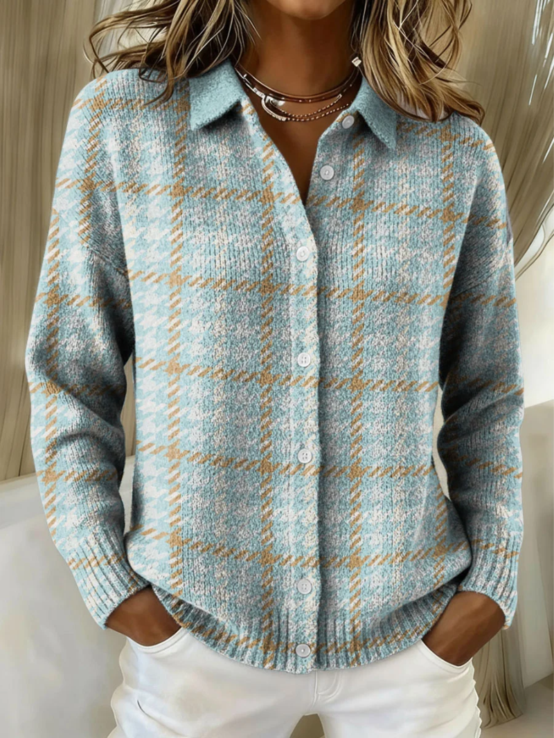 Clara | Elegant Strikket Bluse