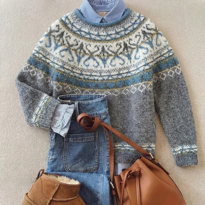 Cheryl | Chic Vintage Strikkegenser