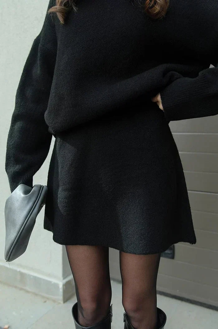 Linnea | Mykt Strikket Sett