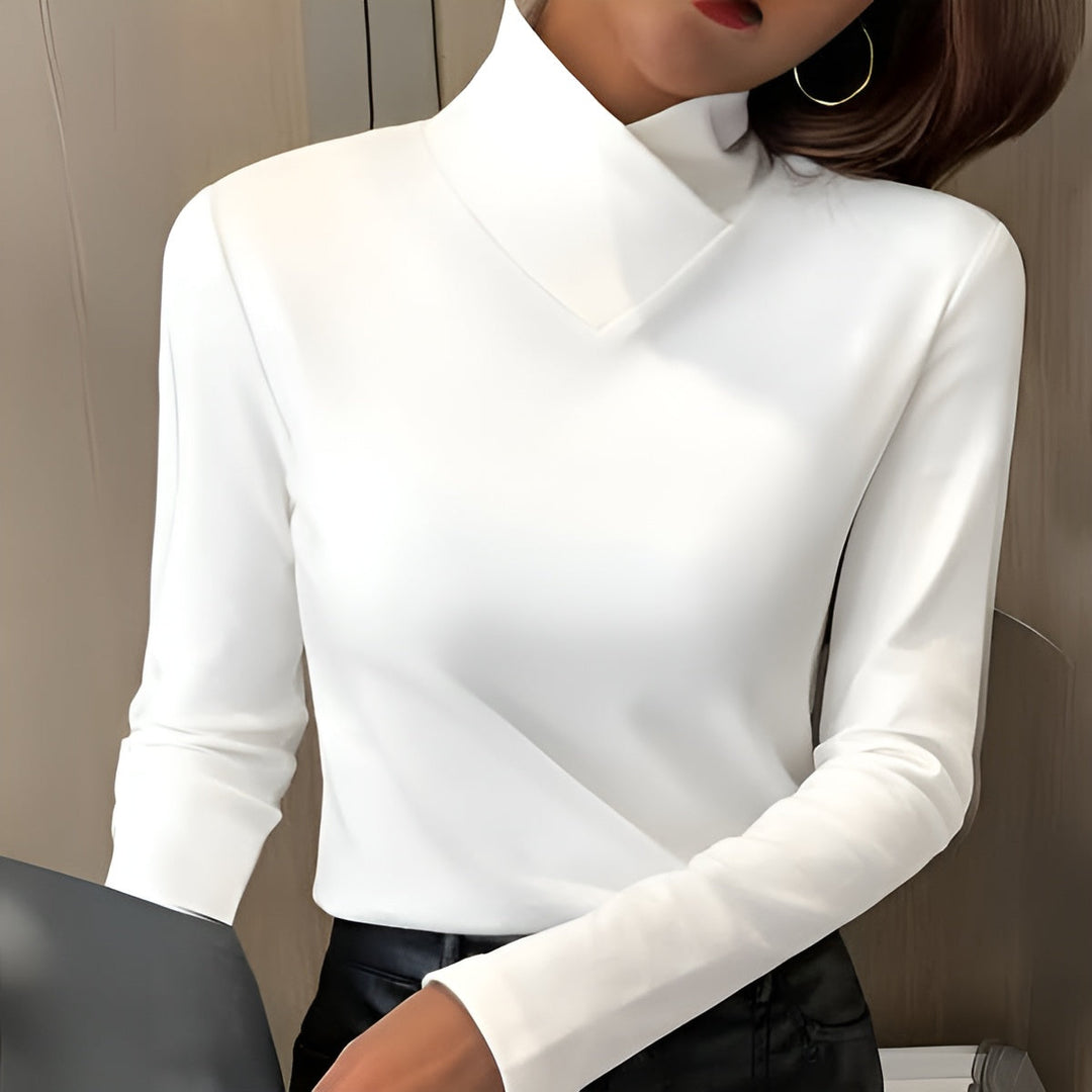 Wynona | Elegant Høyhalset Genser