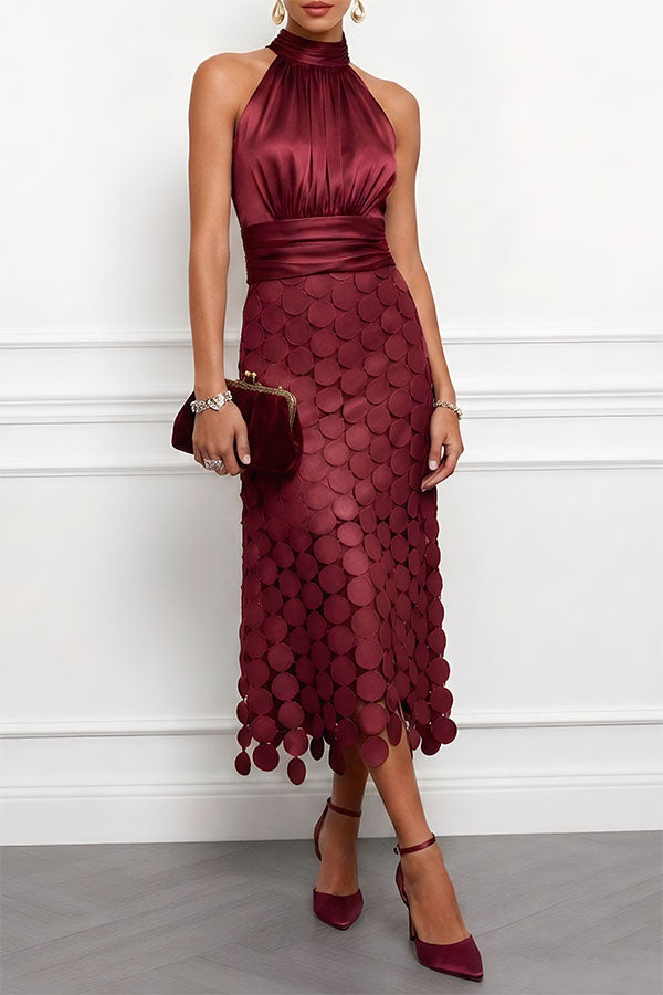 Céline | Elegant Midi Kjole