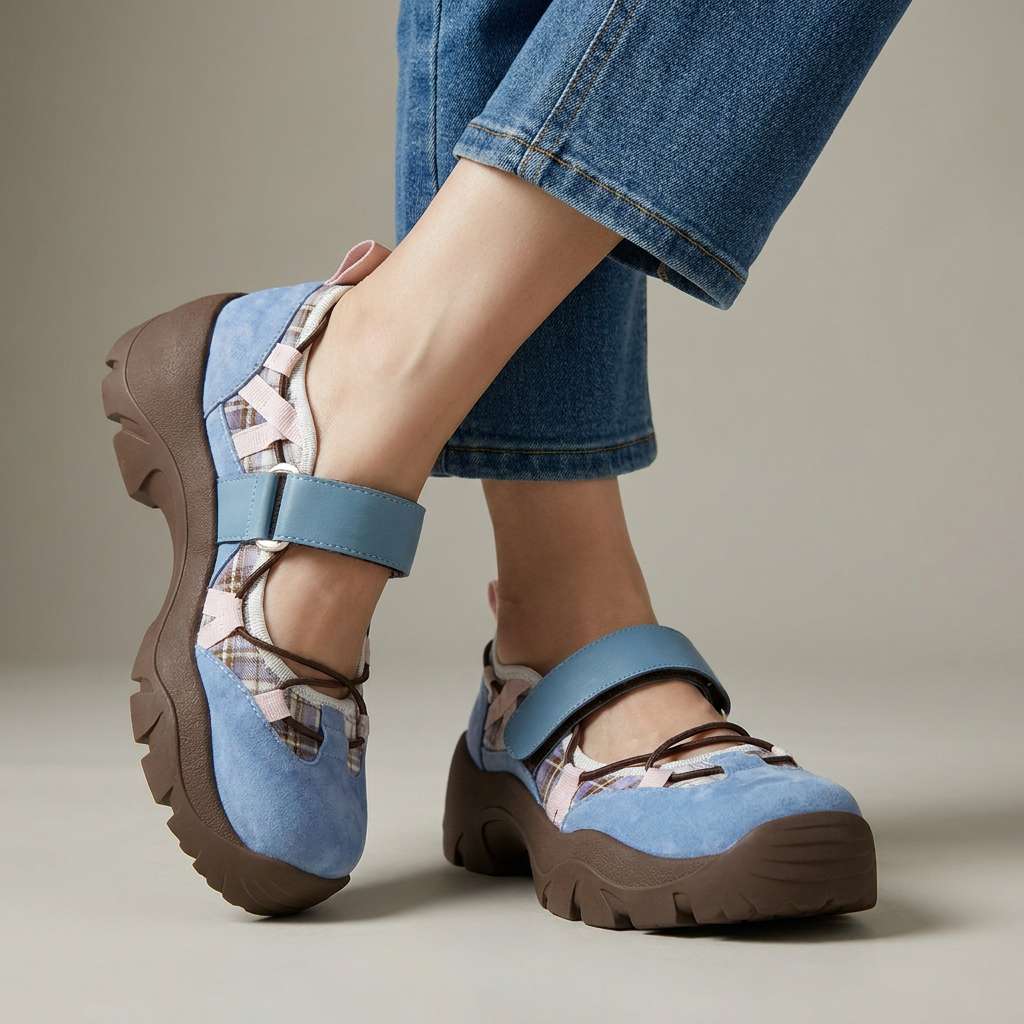 Vanessa | Komfortloafers med borrelås