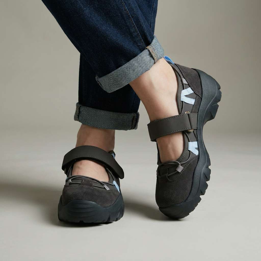 Vanessa | Komfortloafers med borrelås