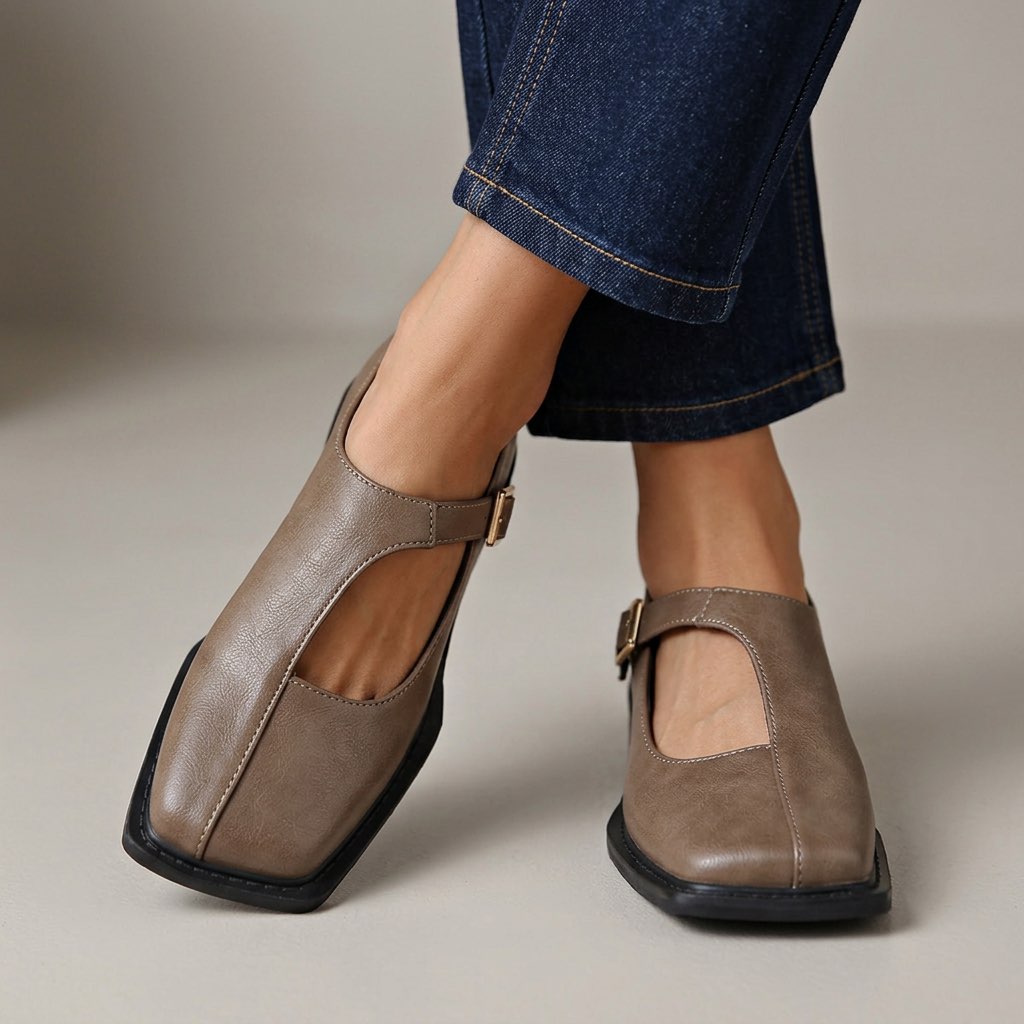 Raya | Komfortable skinnballerinas