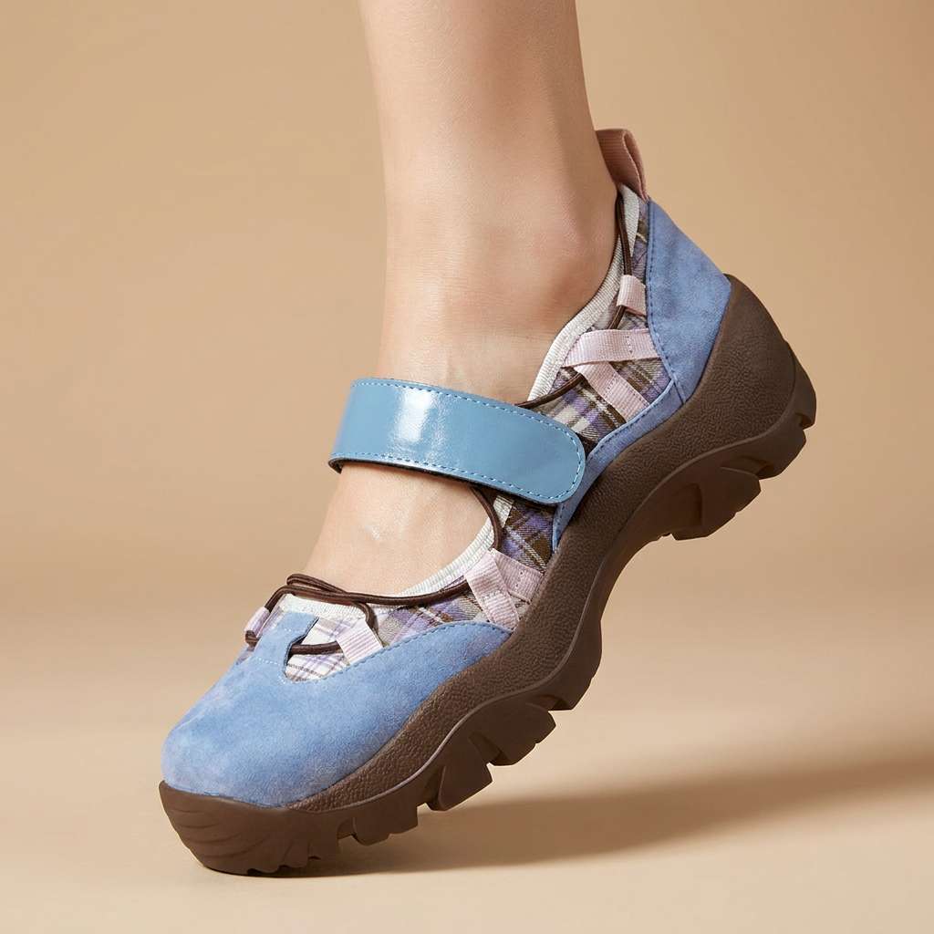 Vanessa | Komfortloafers med borrelås
