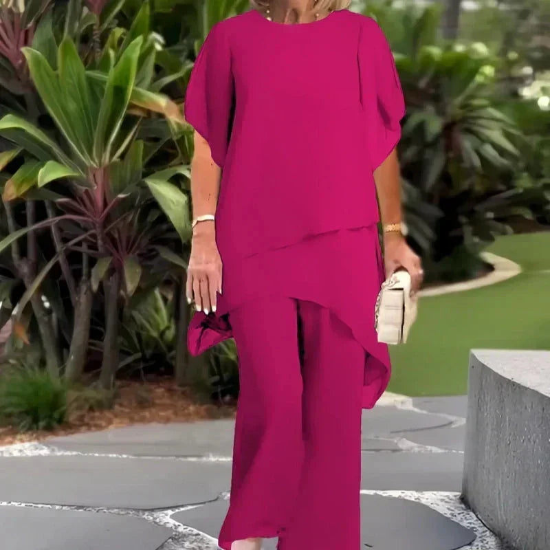 Benita | Elegant Asymmetrisk To-delt Sett