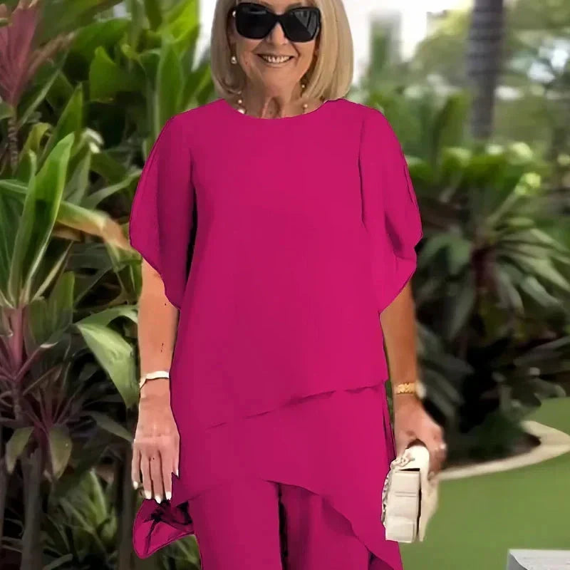 Benita | Elegant Asymmetrisk To-delt Sett